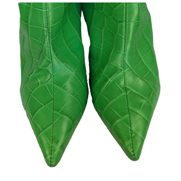 Schutz Asya Up Wedge Knee High Boots - Picture 4 of 7